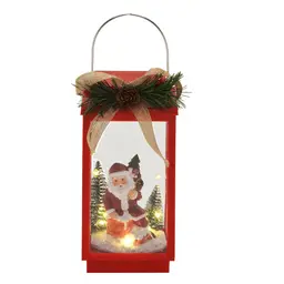 Lanterna Natalina com Luz I Colorida