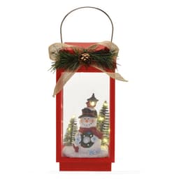 Lanterna Natalina com Luz IV Colorida