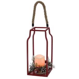 Lanterna Natalina com Luz IX Colorida