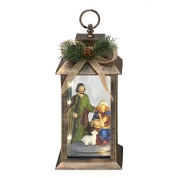 Lanterna Natalina com Luz V Colorida