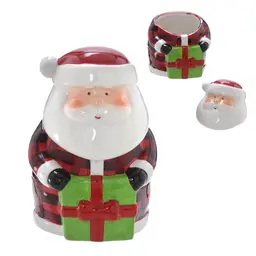 Potiche Papai Noel II Vermelho