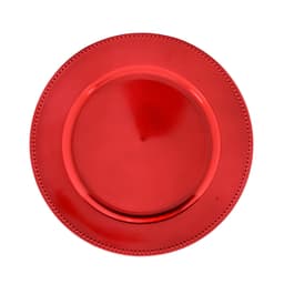 Sousplat Natalino Espressione Christmas III Vermelho 2x33x33 cm