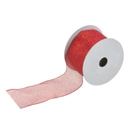 Fita Natalina Espressione Telada Vermelha