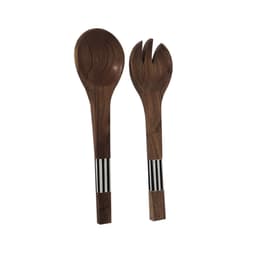 Kit com 2 Talheres de Servir Espressione Marrom