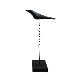 Pássaro Decorativo Espressione Preto