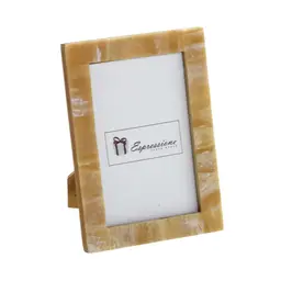 Porta-Retrato 10x15 Espressione Branco e Marrom