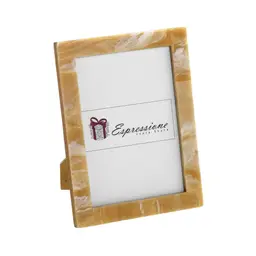 Porta-Retrato 13X18 Espressione Branco e Marrom