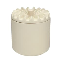 Potiche Decorativo Espressione Creme 10 cm
