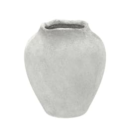 Vaso Decorativo Espressione Stone Bege 21 cm