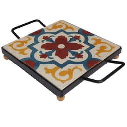 Descanso de Panela Apoio De Mesa Ladrilho Hidráulico A1