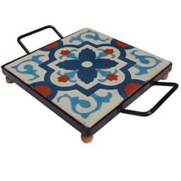 Descanso de Panela Apoio De Mesa Ladrilho Hidráulico A2