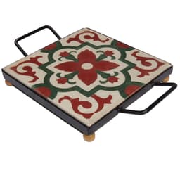 Descanso de Panela Apoio De Mesa Ladrilho Hidráulico A3