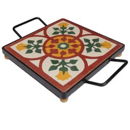 Descanso de Panela Apoio De Mesa Ladrilho Hidráulico B2