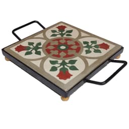 Descanso de Panela Apoio De Mesa Ladrilho Hidráulico B3