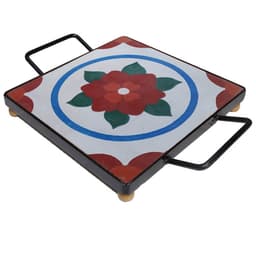 Descanso de Panela Apoio De Mesa Ladrilho Hidráulico F1