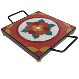 Descanso de Panela Apoio De Mesa Ladrilho Hidráulico F2