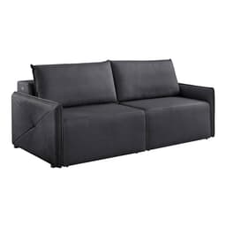 Sofá 2 Lugares Retrátil Urban com USB Linho Grafite 160 cm