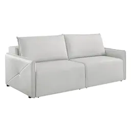 Sofá 3 Lugares Retrátil Urban Linho Cinza 200 cm