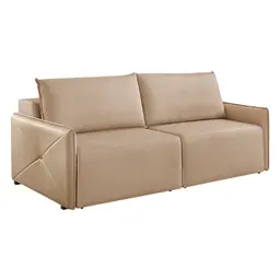 Sofá 3 Lugares Retrátil Urban Linho Palha 200 cm