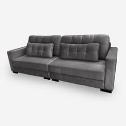 Sofá Living IDEA 2 Lugares 1,50 metros Linho - 06 Grafite