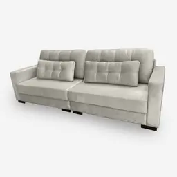 Sofá Living IDEA 2 Lugares 1,70 metros Linho - 08 Bege