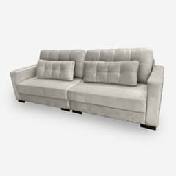 Sofá Living IDEA 6 Lugares 2,80 metros Linho - 08 Bege