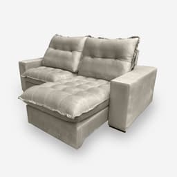 Sofá PALERMO 2 Lugares 1,70 metros Veludo - 02 Bege