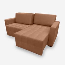 Sofá POLLO 4 Lugares 2,30 metros Veludo - 20 Terracota