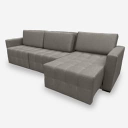 Sofá POLLO 8 Lugares 3,60 metros Veludo - 03 Capuccino