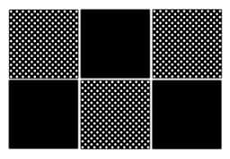 Conjunto Jogo Porta Copos com 6 unidades (2 em 1) com Imã - Poá