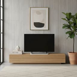 Suporte de Mesa Giratório 360° para TV Branco