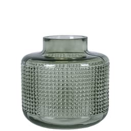 Vaso Decorativo Bolinhas Verde Escuro