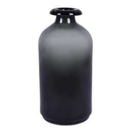 Vaso Decorativo Garrafa Cinza