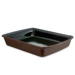 Assadeira, Forma, Refratário de Cerâmica 3 Litros Chocolate