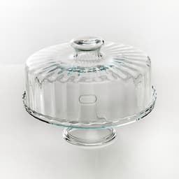 Boleira de Vidro com Pé 29cm Diametro