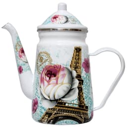 Bule Premium Aço Esmaltada 22cm Floreal Paris 1,2l