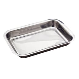 Forma Assadeira 32x22x4cm Para Bolos, Lasanha, Massas - Inox