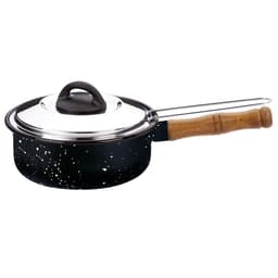 Frigideira Esmaltada com Peneira para Fritura e Tampa 22