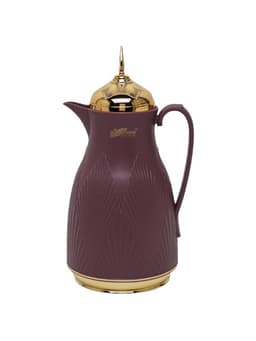 Garrafa Térmica Café Chá 1 Litro Roxa a Vácuo DayDays Luxo