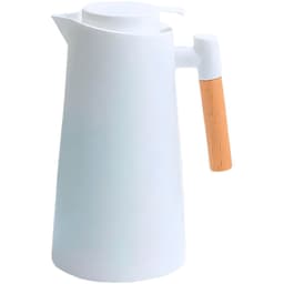 Garrafa Térmica De Mesa Nórdica Branco Chá Café Leite 1Litro