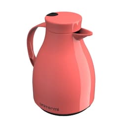 Garrafa Térmica De Mesa Paris Rosa 1L Bule Gatilho Café Chá