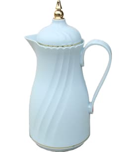Garrafa Térmica Mesa Elegante Turquesa Claro Café Leite 1L
