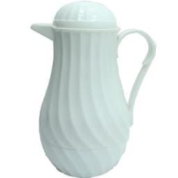 Garrafa Térmica Nova 1L Branca Elegante Vintage Café Bulé Chá