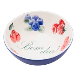 Kit 10 Tigelas Bowl Bom Dia Oxford® Cerâmica 600Ml