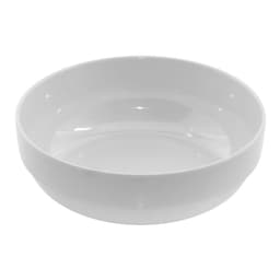 Kit 2 Tigelas Melamina Redonda Branca 1,3 Ml