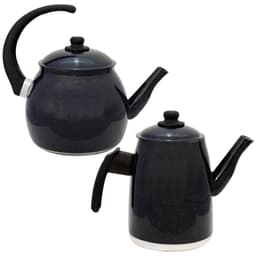 Kit Chaleira E Bule Gulê Alumínio 2 Peças Grafite