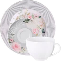 Kit Jogo Café Lanche 4 Pessoas 8Pçs Chá Ornatta Tramontina