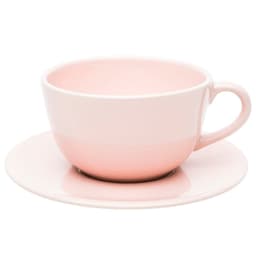 Kit Jogo de Xícaras P/12 Pessoas 12Pçs Oxford Unni Rosa