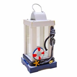 Lamparina Luminária Naval Castiçal de Vela Boia Decoração