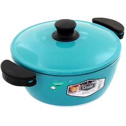 Panela 22cm Turquesa Resistente Gulê Em Alumínio 2,2 Litros
